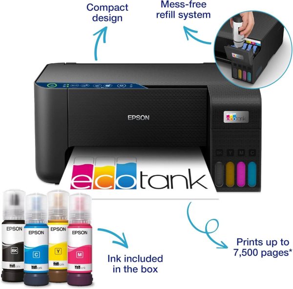 Epson Ecotank Et 2861 A4 Multifunction Wi Fi Ink Tank Printer 2 Printercare247