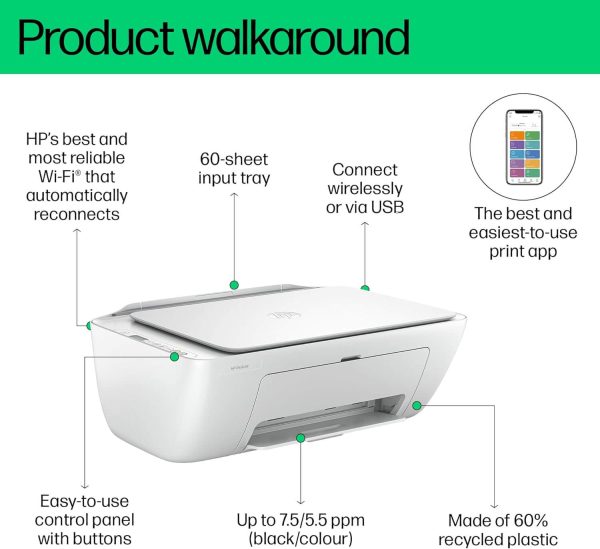 Hp Deskjet 2810e All In One Printer 3 Printercare247